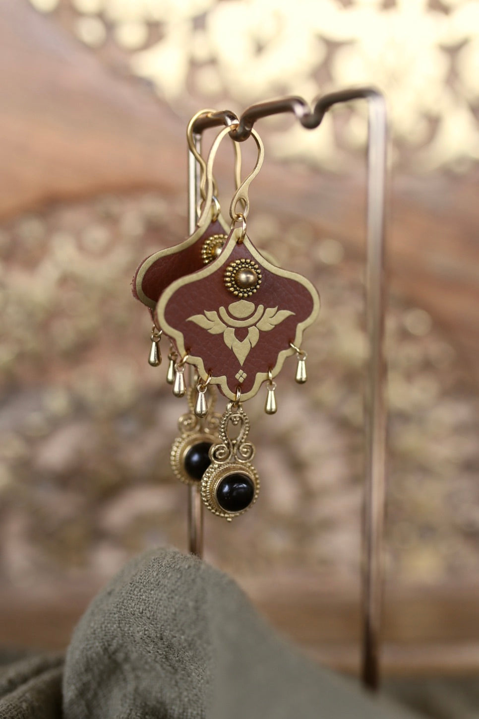 Boucles Kali Onyx