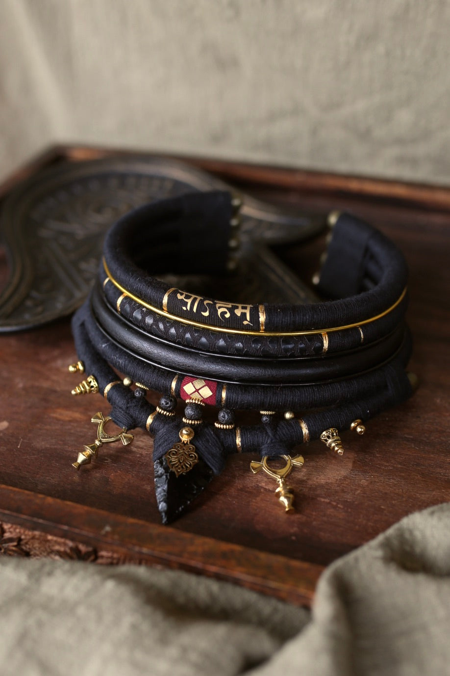 Collier Obsidian Ritual