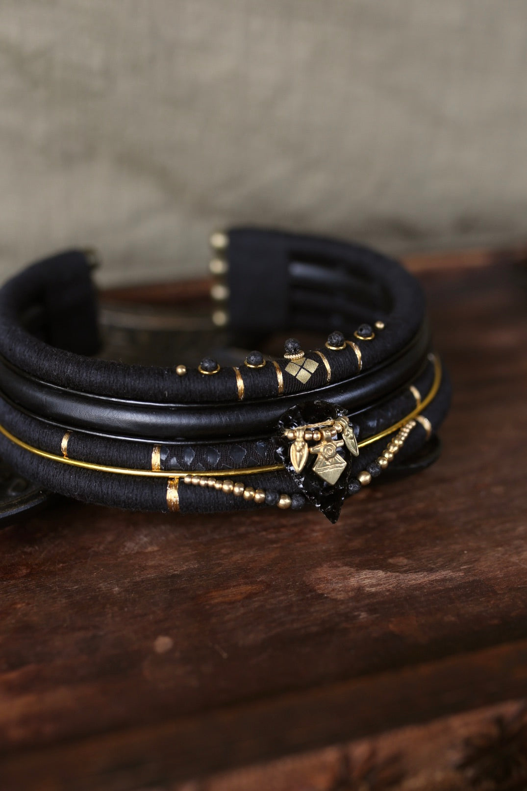 Collier Obsidian Guardian