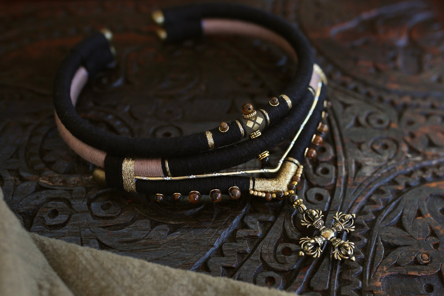 ❖ Tibetan Vajra Sable Noir