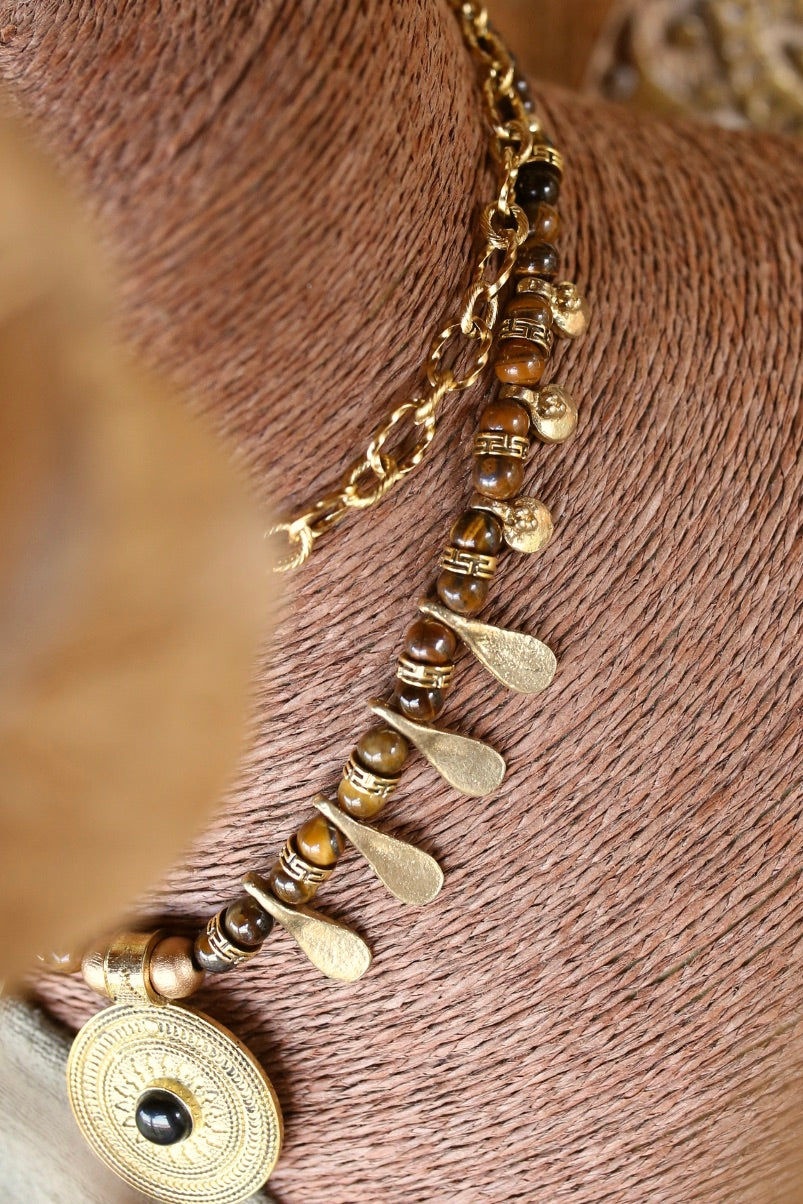 Collier 3 Rangs 3 en 1