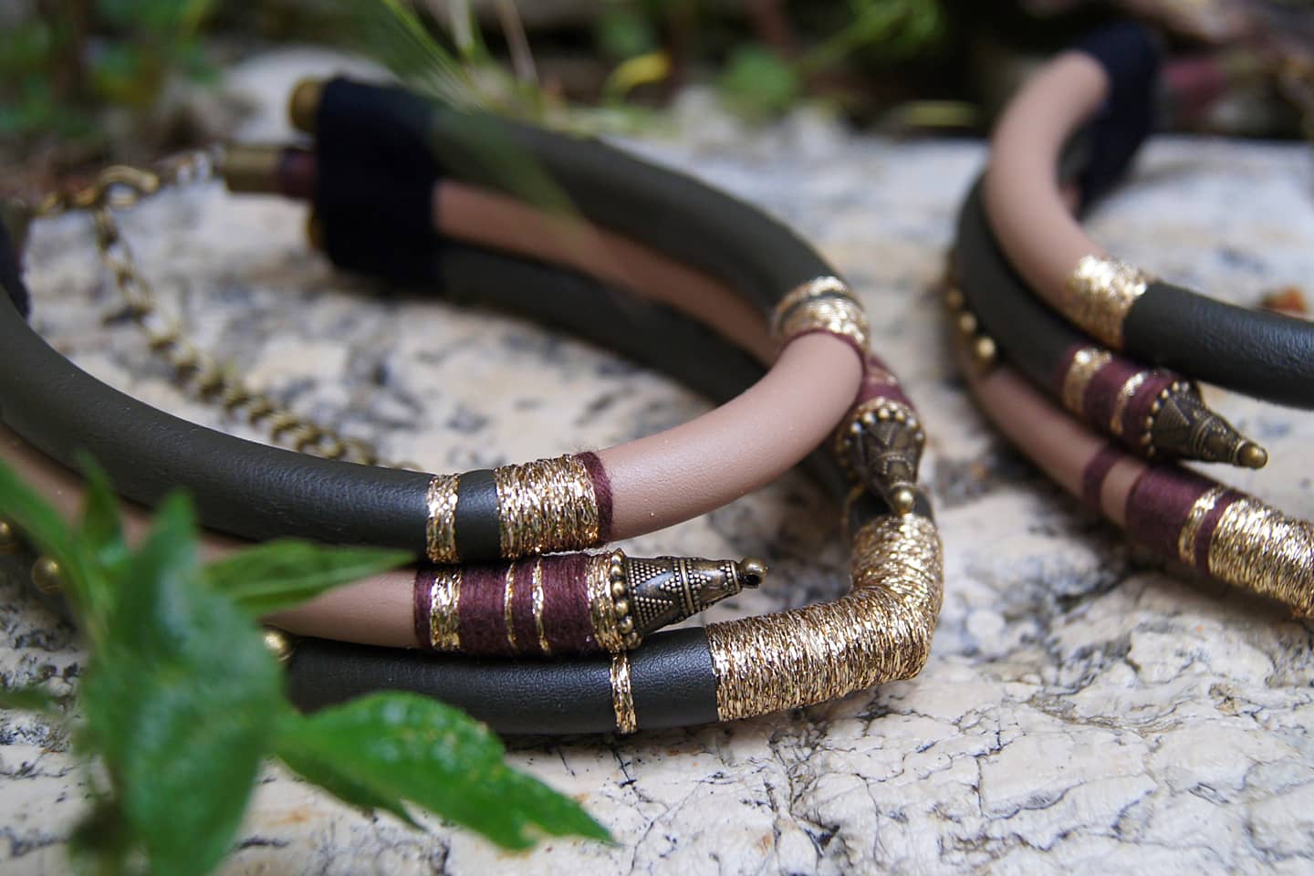 Collier bohemian wild