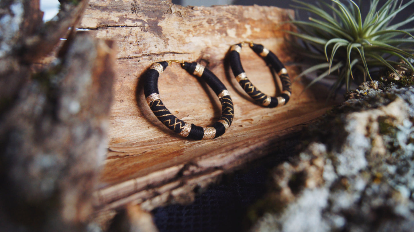 Boucles d'oreilles sayagata