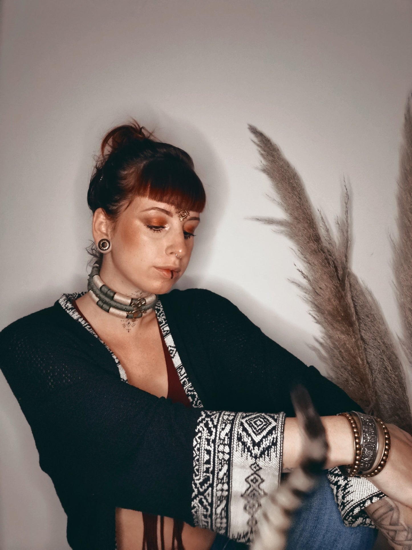 Collier femme girafe berbère