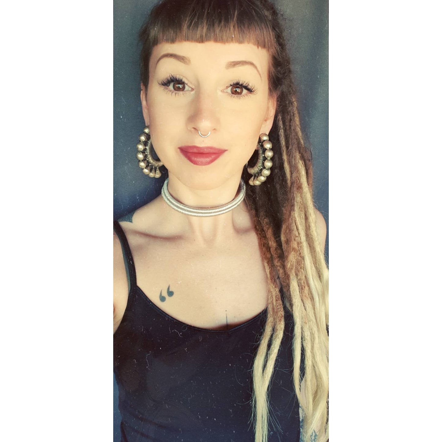 Collier superposable tribal