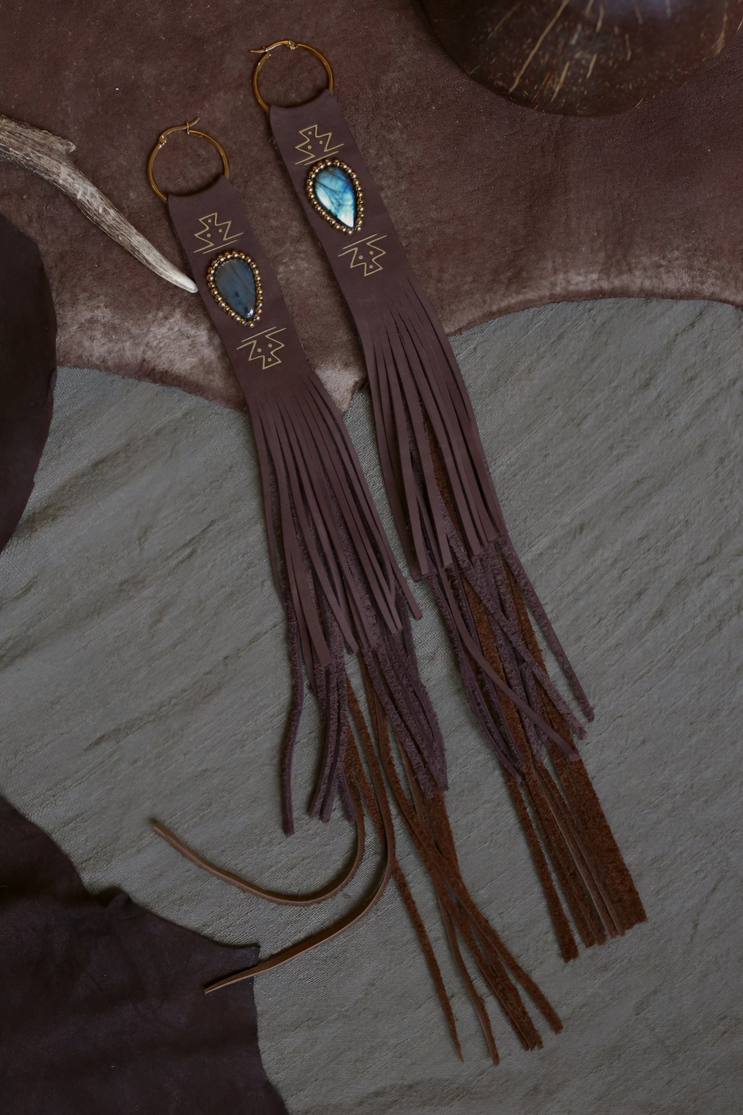Desert Blue Fringe
