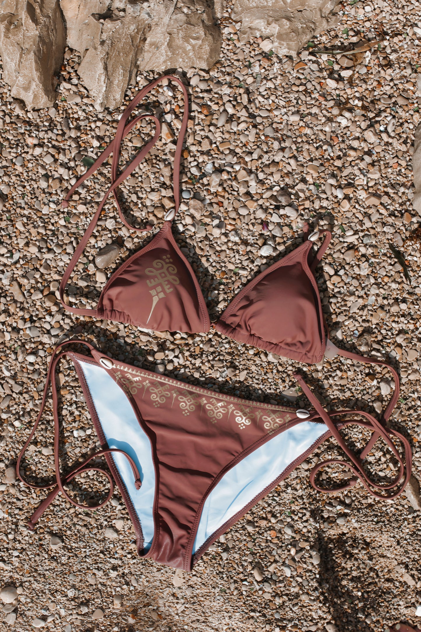 Haut de Bikini « Sable Doré »