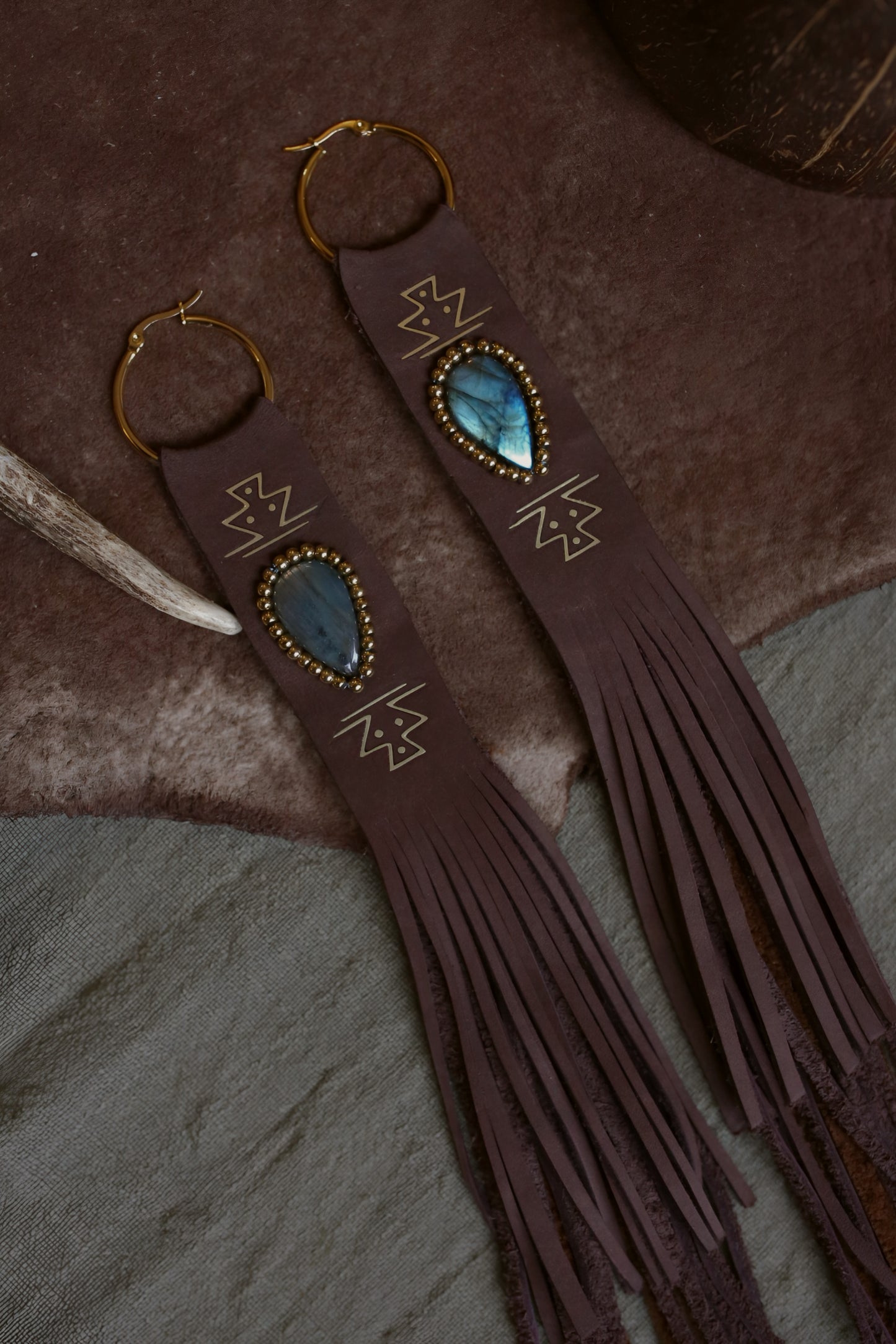 Desert Blue Fringe