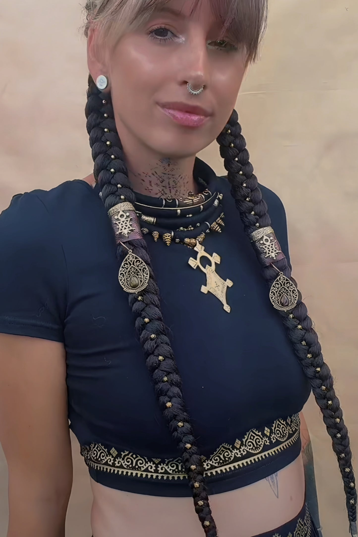 Wild Braids – Tresses amovibles Amazigh