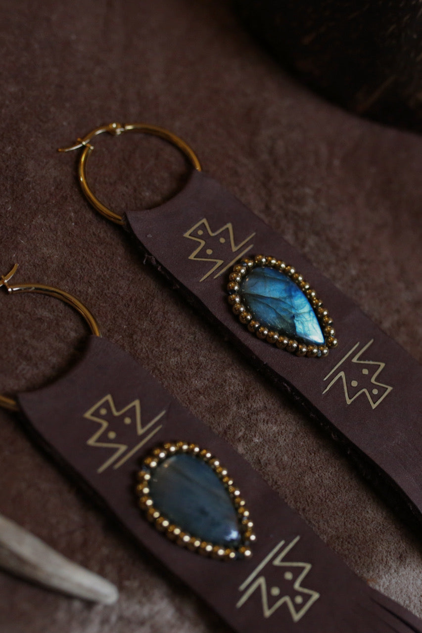 Desert Blue Fringe