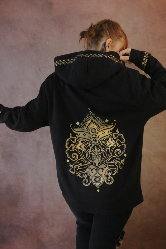 Sweat a capuche tibétain wild