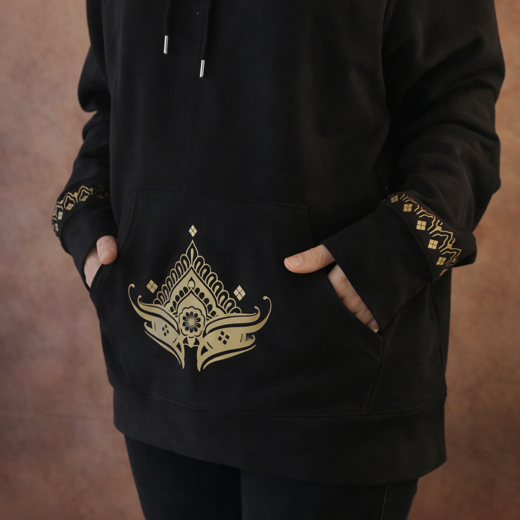 Sweat a capuche tibétain wild