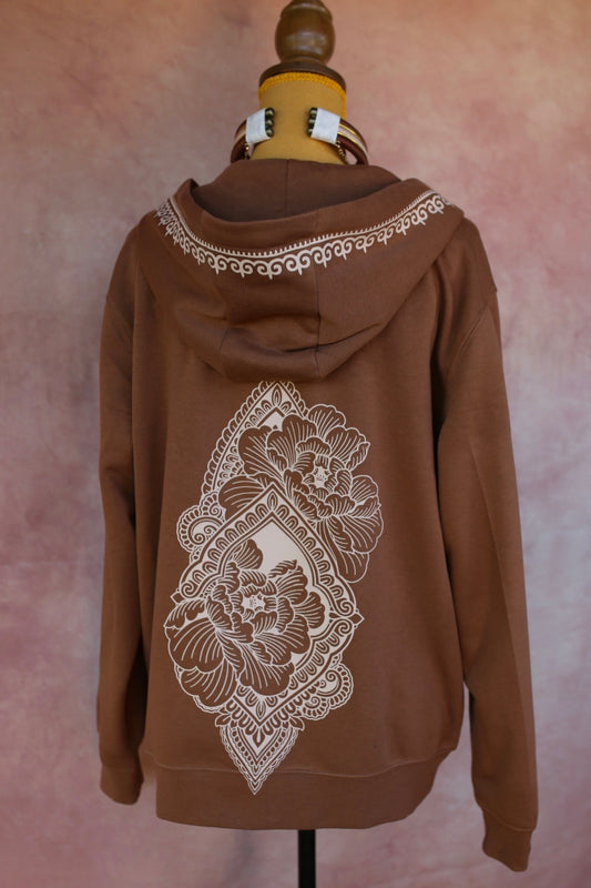 Veste a capuche flower aavaara