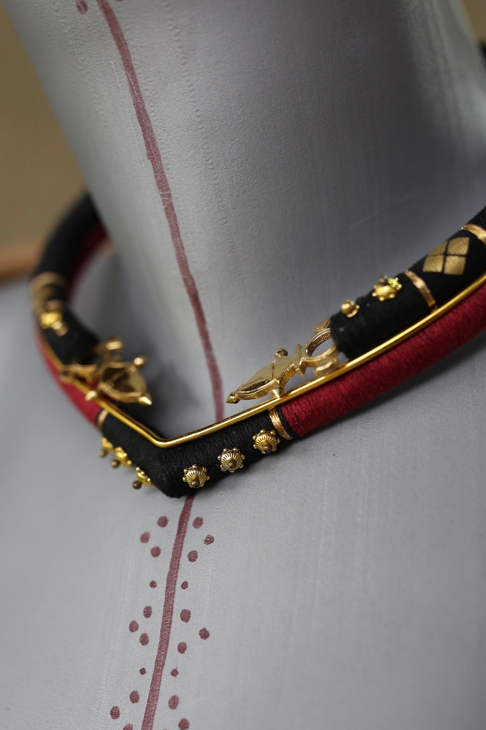 Collier Torque 2 rangs