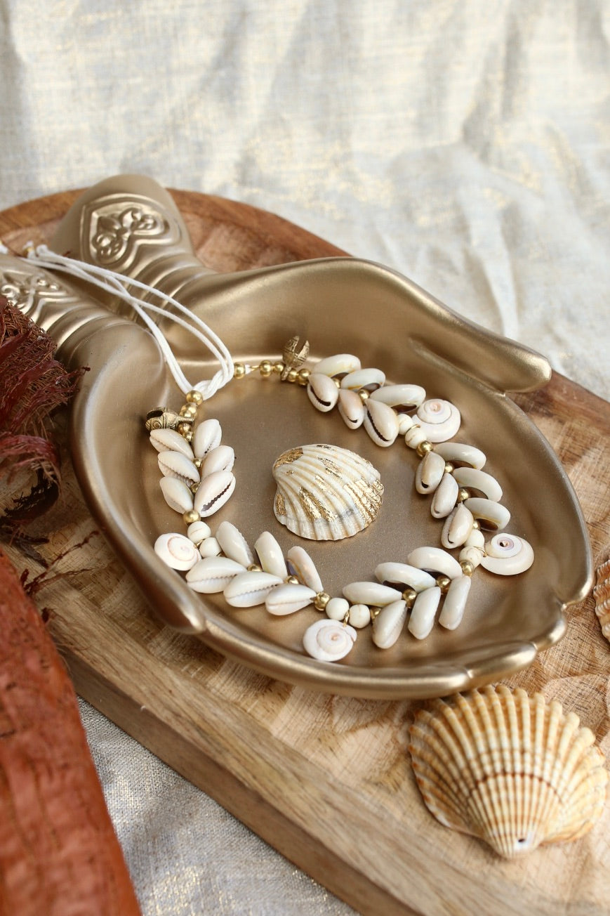 Bracelet de cheville « Spirale Océane »