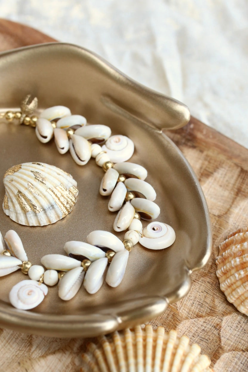 Bracelet de cheville « Spirale Océane »