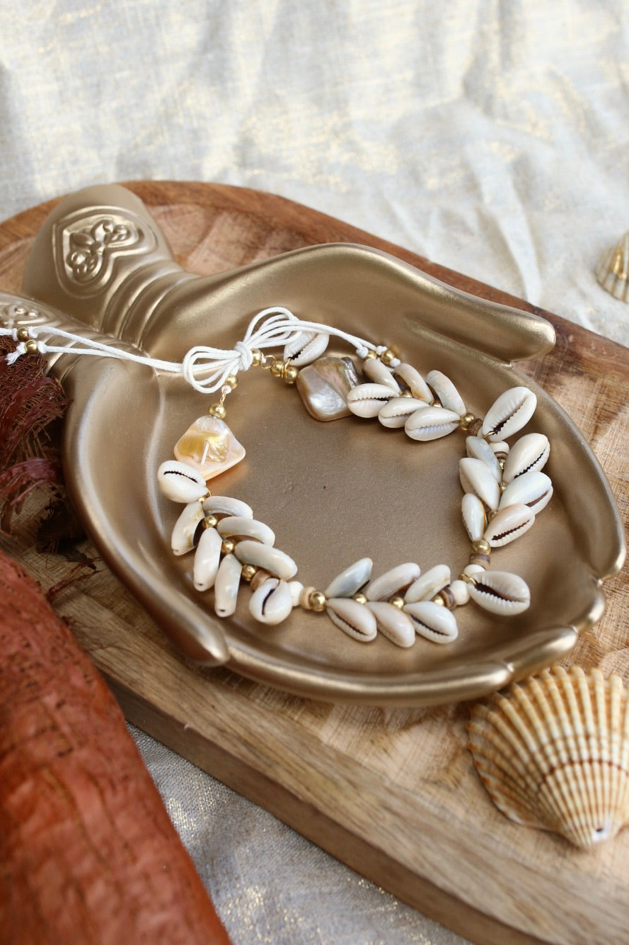 Bracelet de cheville « Coquillages Bohèmes »