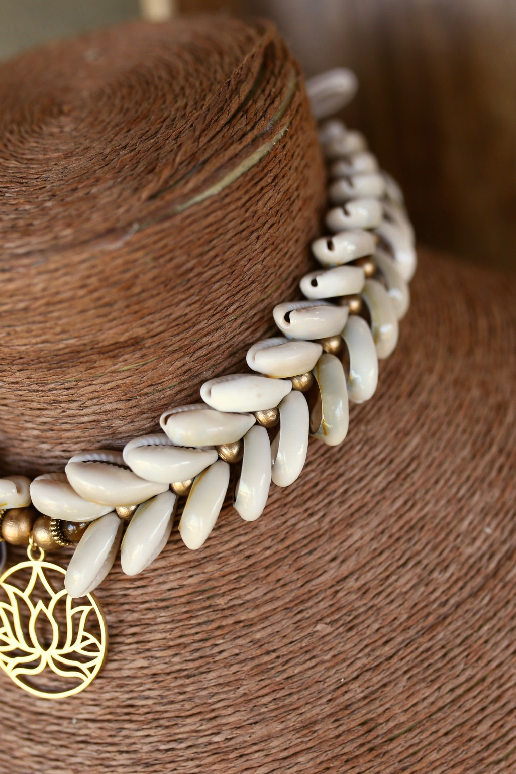 Lotus Shell – Ras de cou coquillages