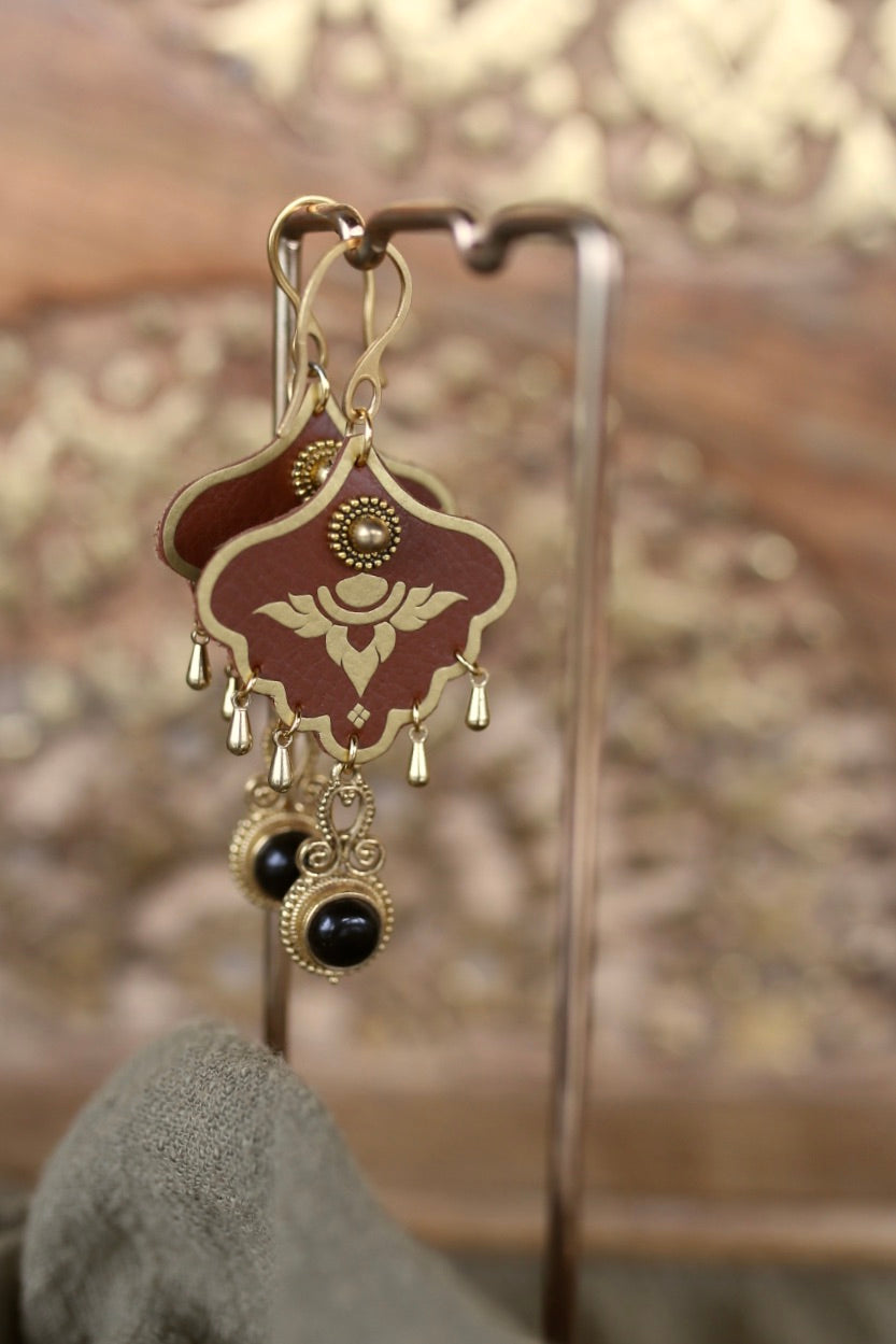 Boucles Kali Onyx