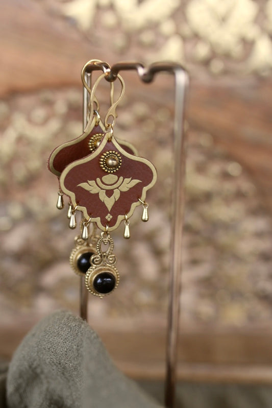 Boucles Kali Onyx