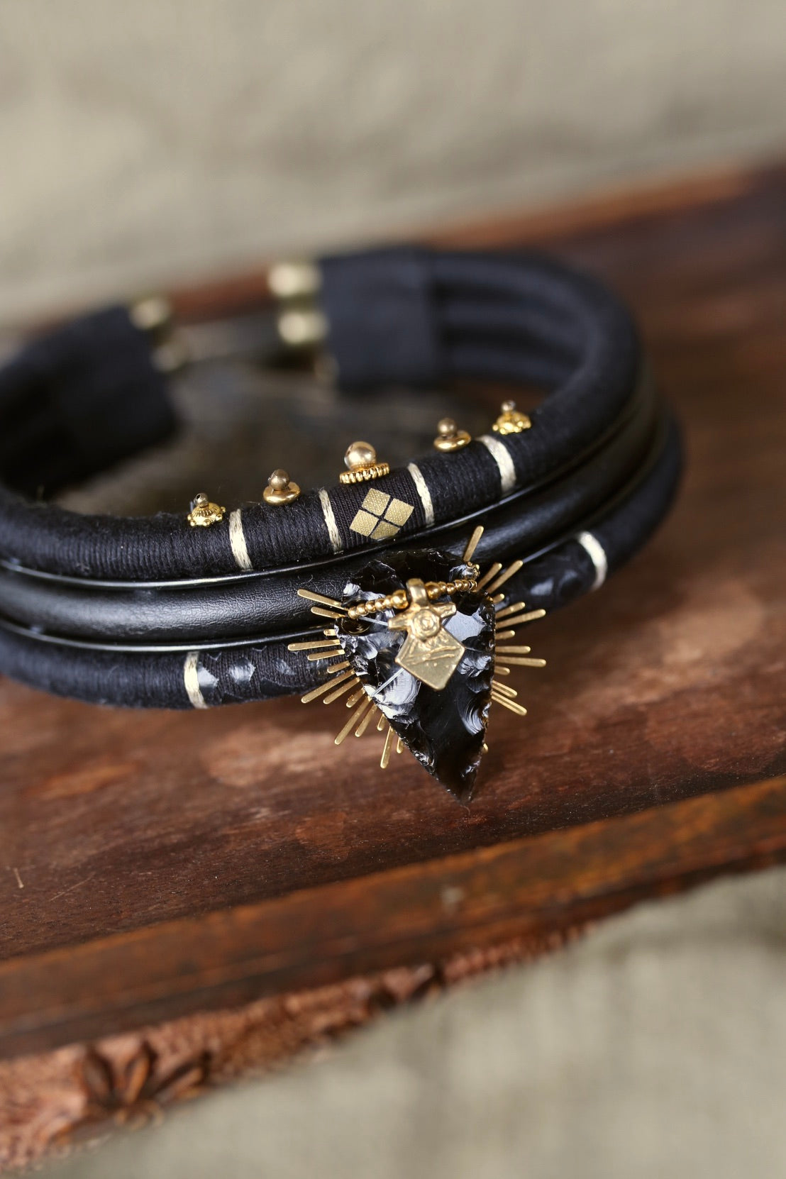 Collier Obsidian Eclipse