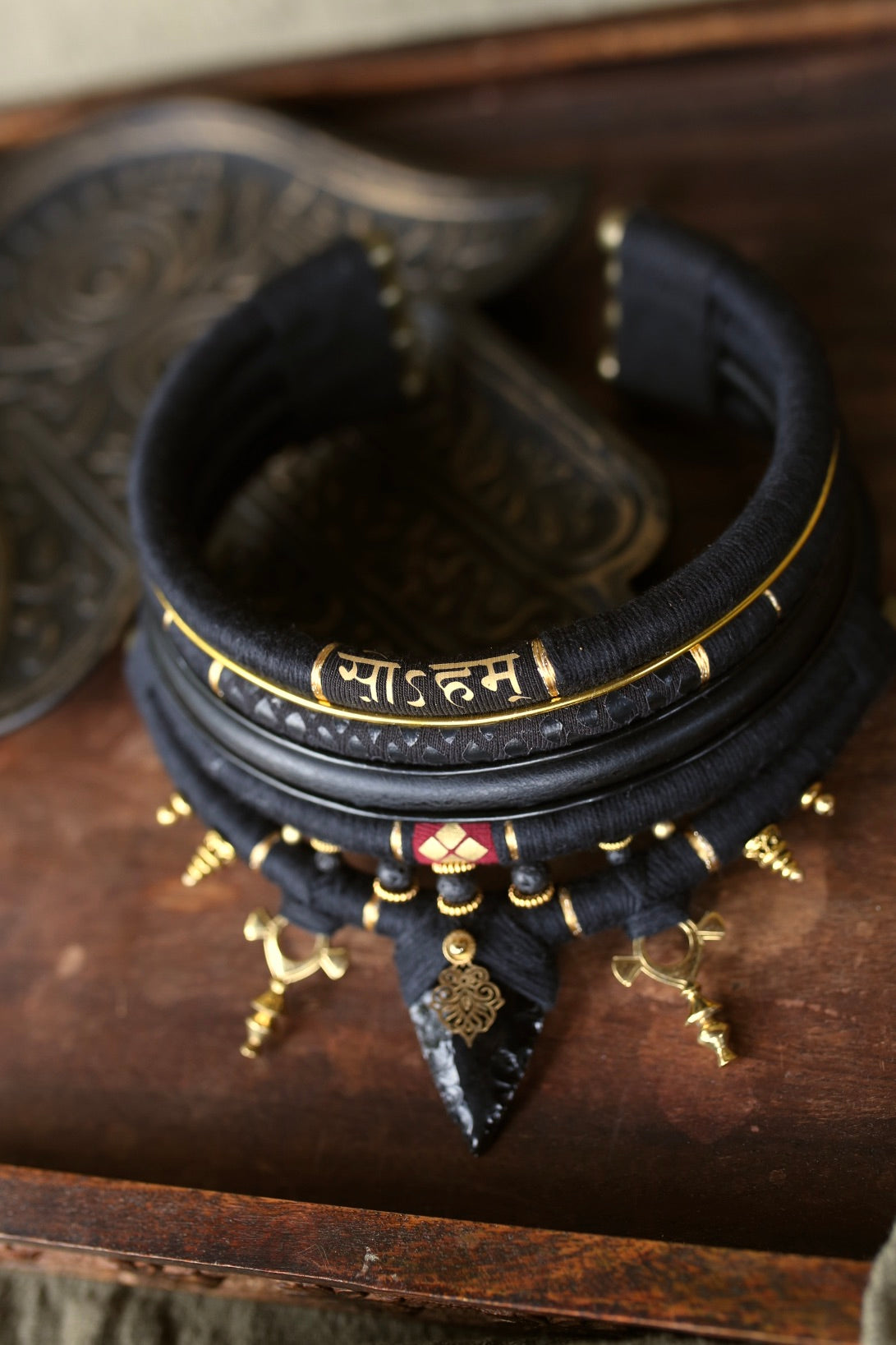 Collier Obsidian Ritual
