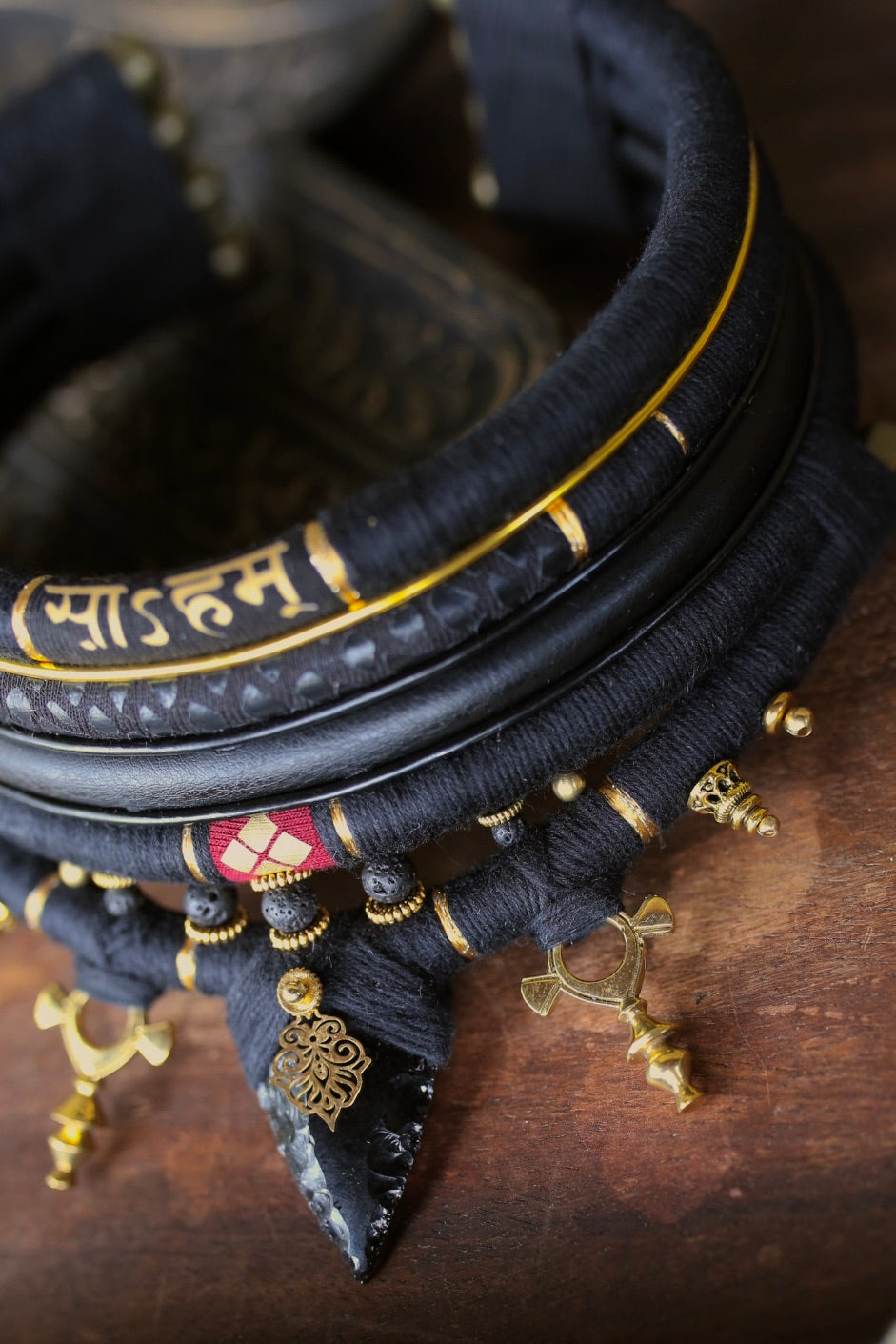Collier Obsidian Ritual