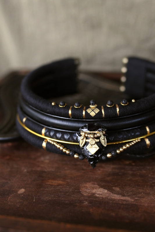 Collier Obsidian Guardian