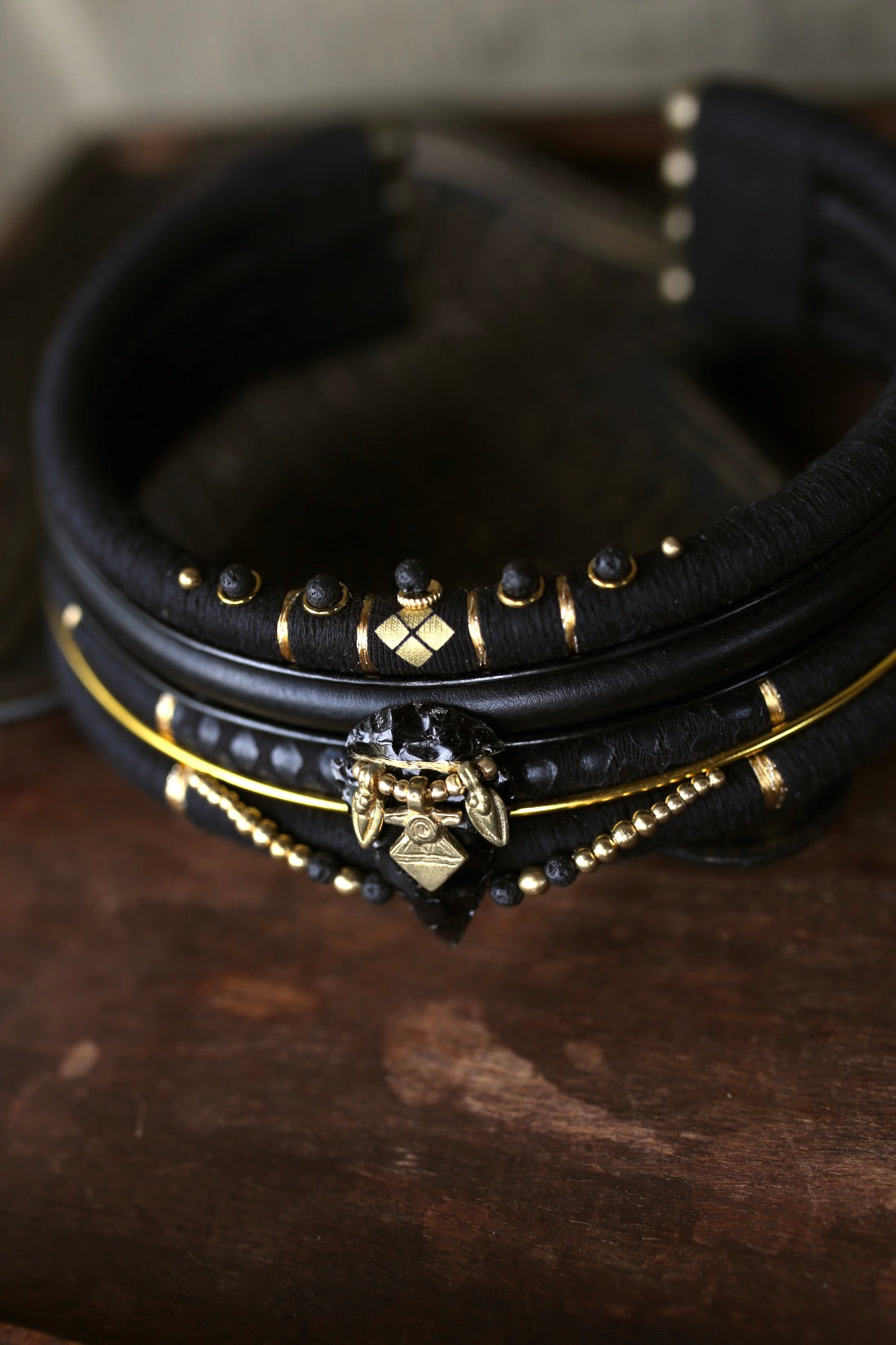 Collier Obsidian Guardian