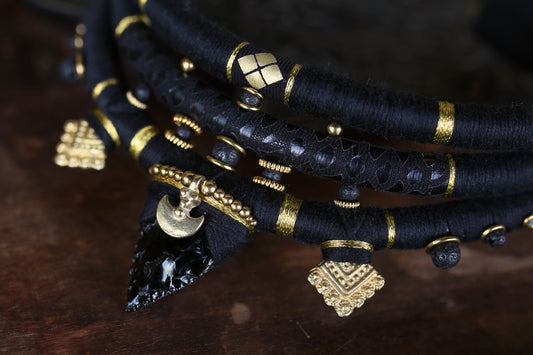 Collier Obsidian Spirit