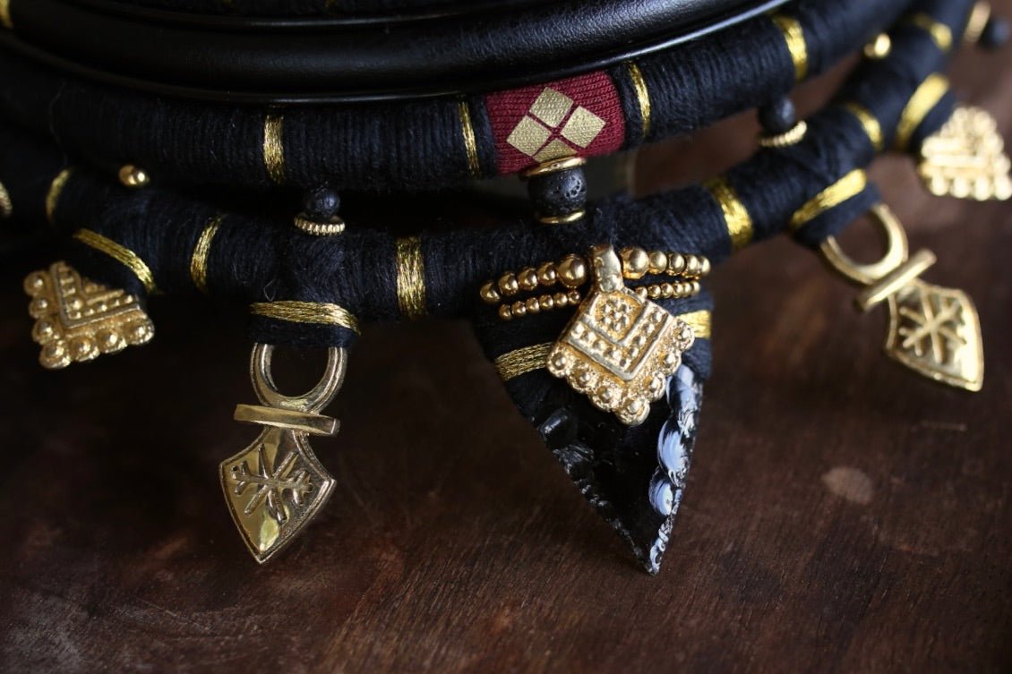 Collier Obsidian Ritual