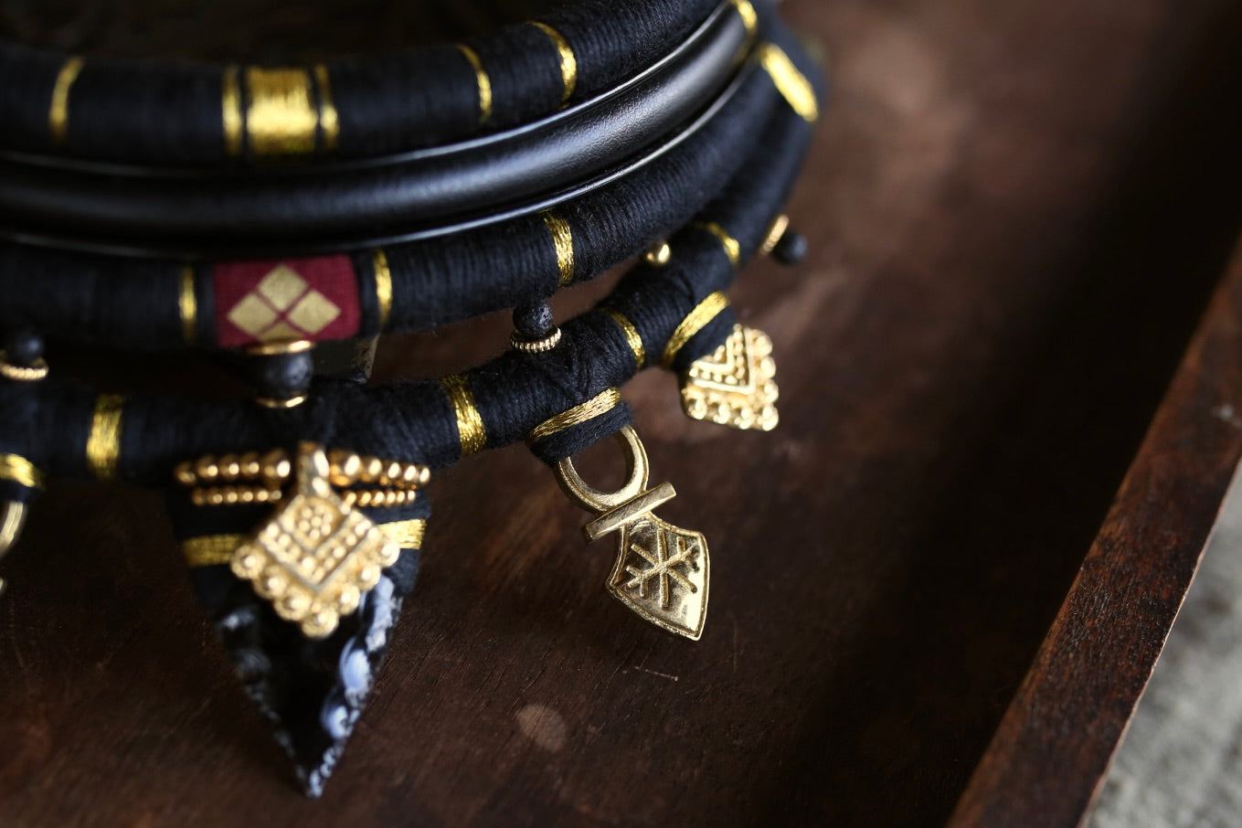 Collier Obsidian Ritual