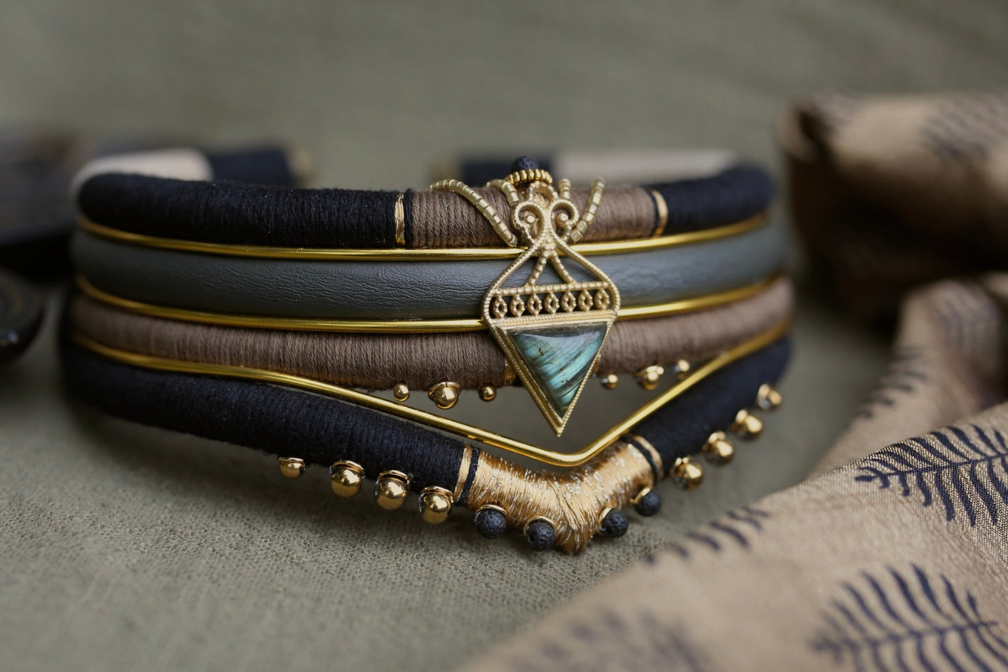 Collier “Labradorite Sacred”