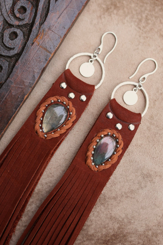 Boucles Nomade Labradorite