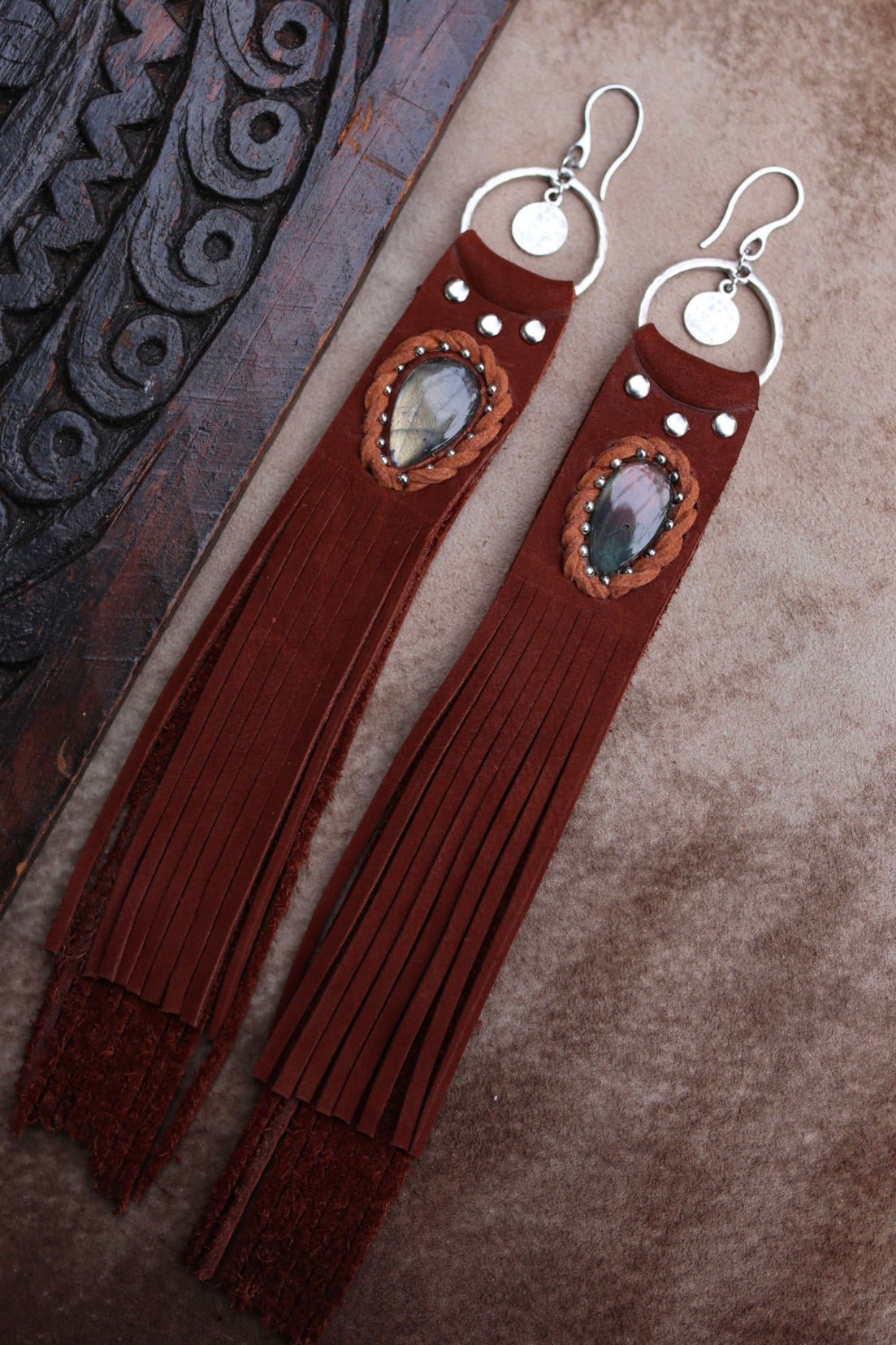 Boucles Nomade Labradorite