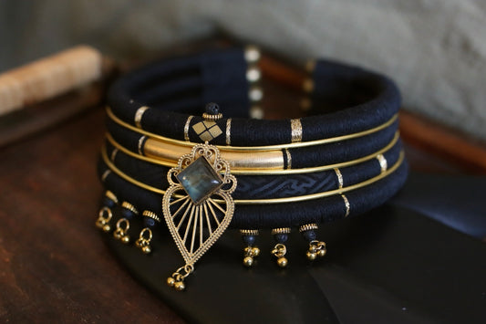 Collier Nomade Obsidia