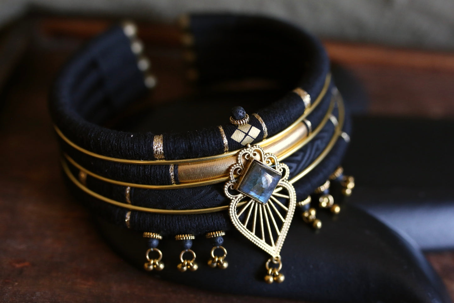 Collier Nomade Obsidia