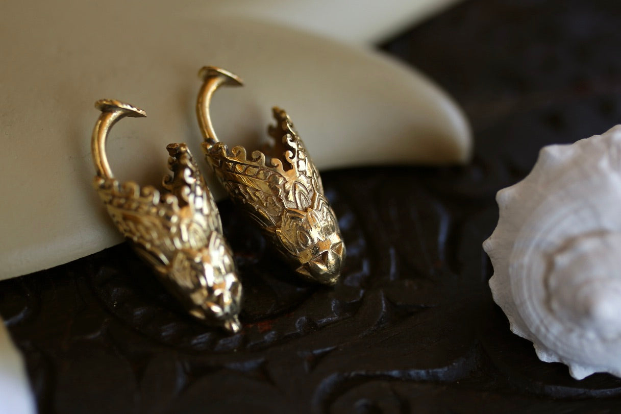 Poids d'oreille en laiton