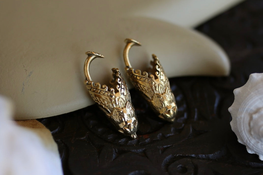 Poids d'oreille en laiton