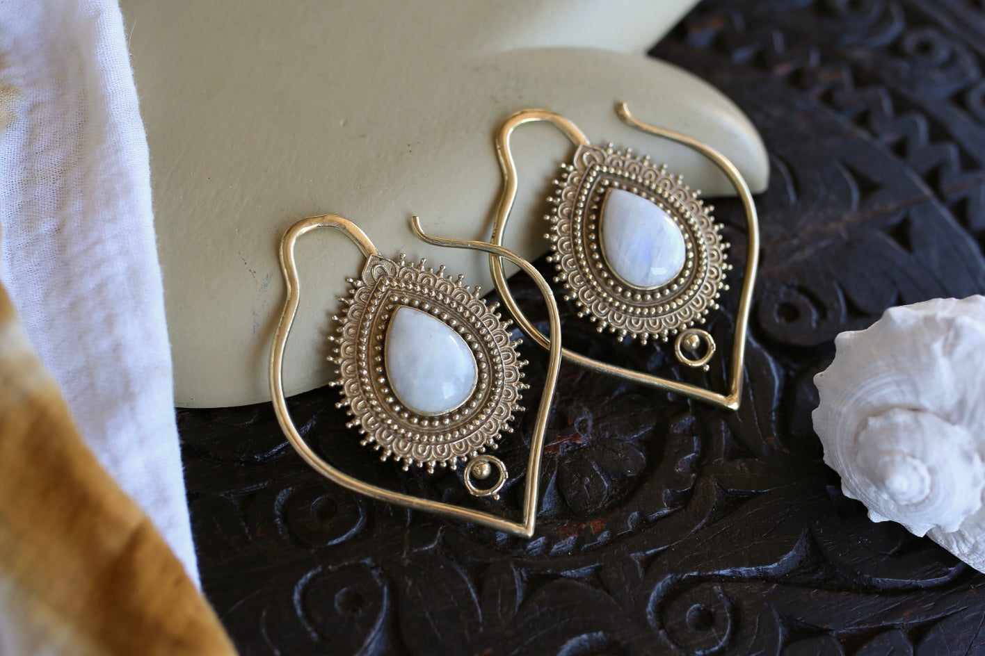 Poids d'oreille en laiton