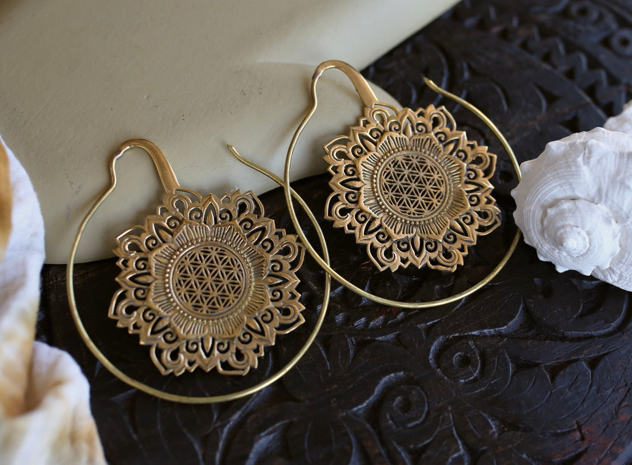 Poids d'oreille en laiton