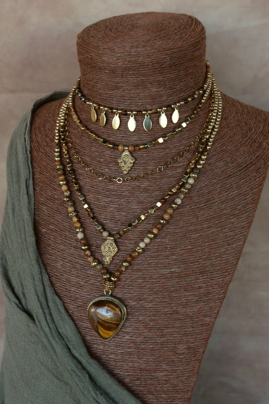 ❖ Collier multi rangs ❖