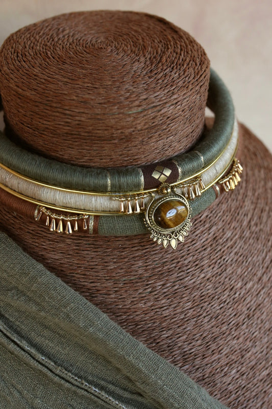 ❖ Collier à trois rangs ❖