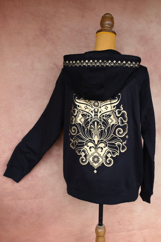 Veste sweat a capuche tibétain wild