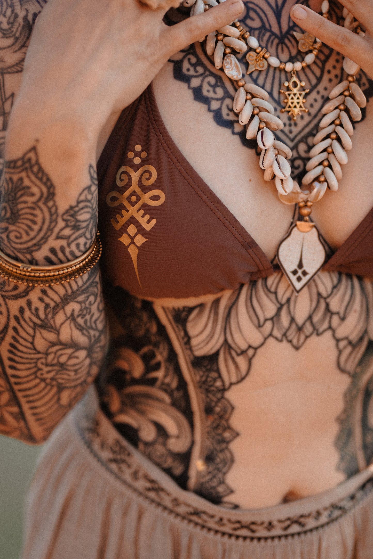 Haut de Bikini « Sable Doré »