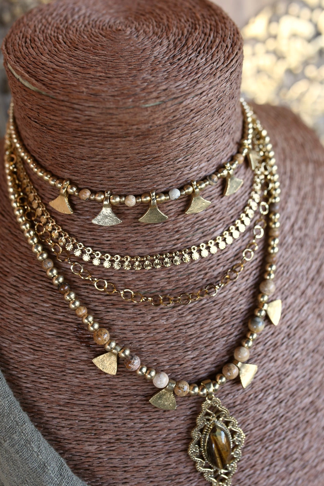 ❖ Collier multi rangs ❖