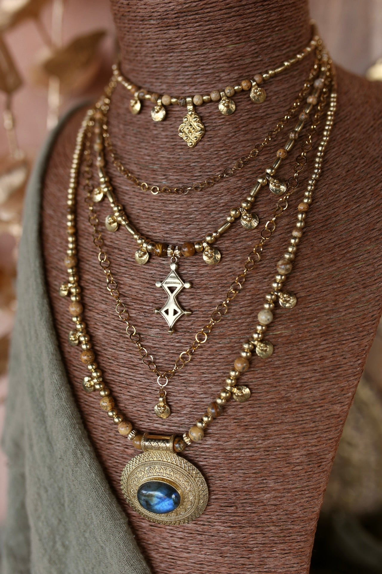 ❖ Collier multi rangs ❖