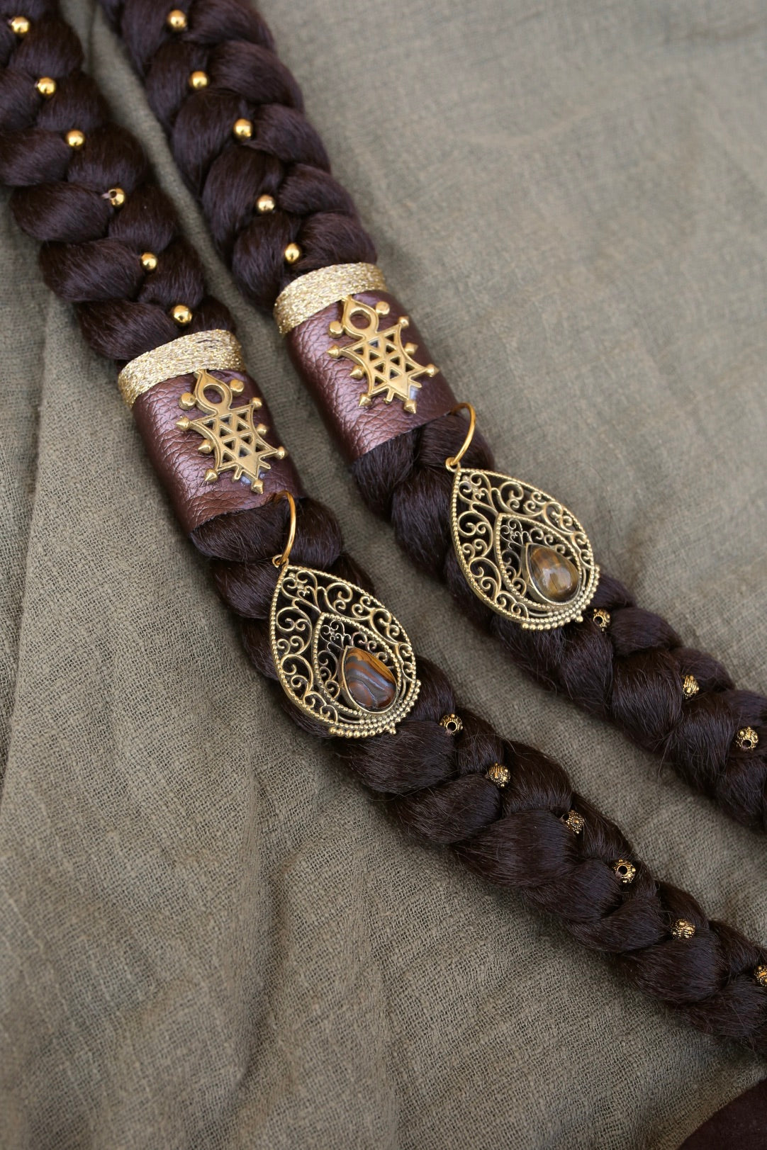 Wild Braids – Tresses amovibles Amazigh