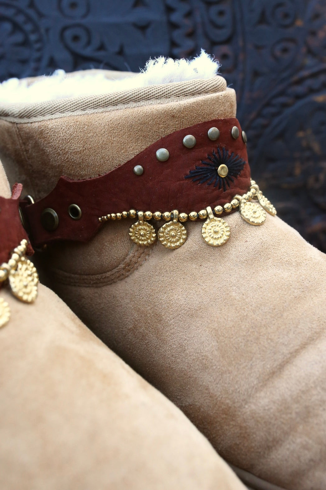 Bijoux de chaussures « Rusty Sun »