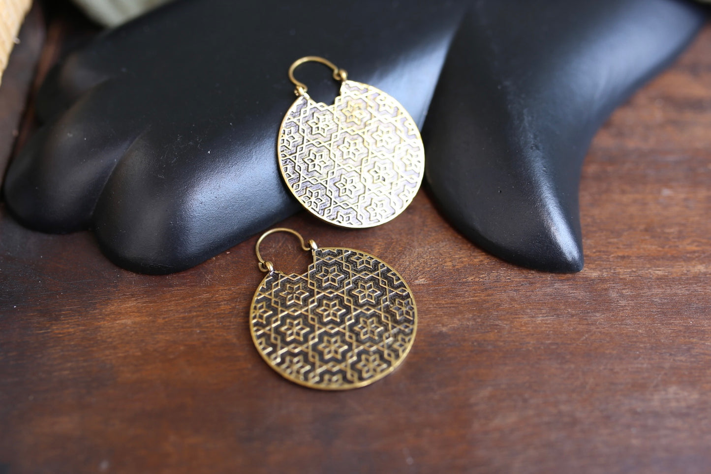 ❖ Boucles d’oreilles en laiton ❖